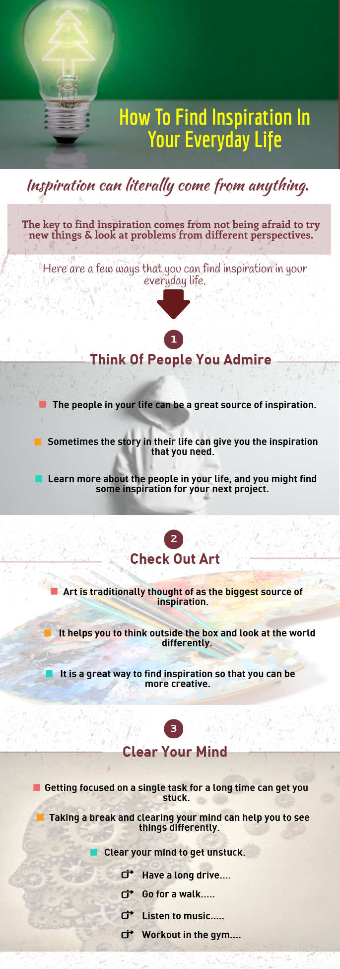 How To Find Inspiration In Your Everyday Life